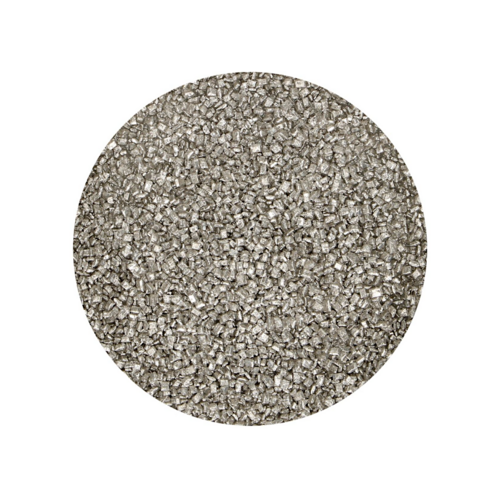 FUNCAKES SUGAR CRYSTALS - METALLIC SILVER 80 G