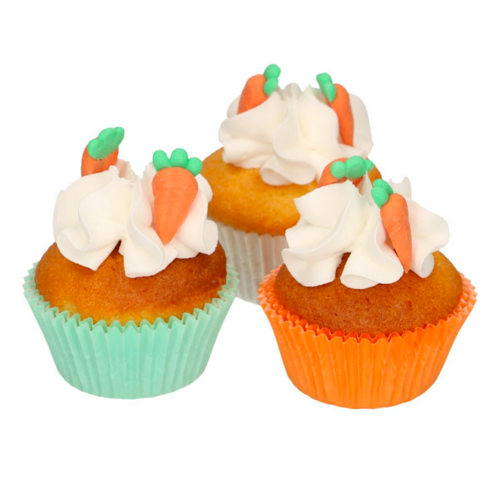 FUNCAKES SUGAR DECORATIONS - CARROTS