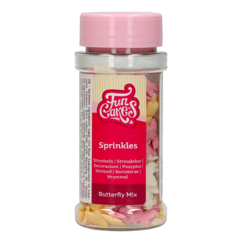 FUNCAKES SPRINKLES - BUTTERFLIES 50 G