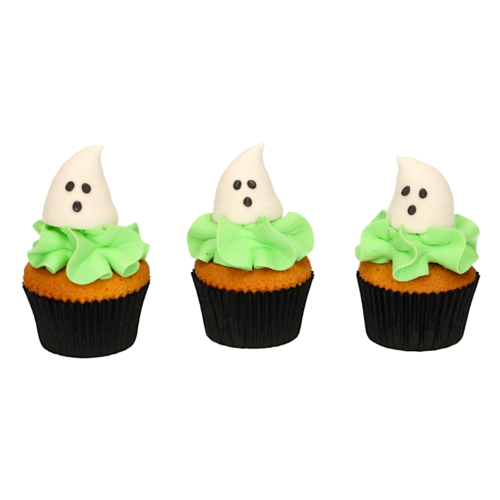 FUNCAKES SUGAR DECORATIONS - 3D GHOSTS