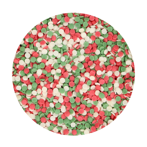 FUNCAKES SPRINKLES - MINI CHRISTMAS CONFETTI (60 G)