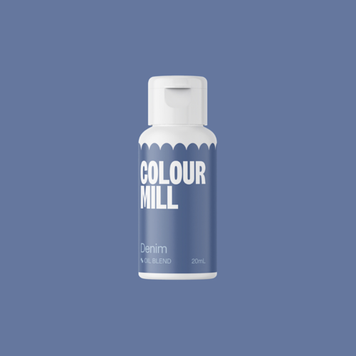 COLOUR MILL LIPOSOLUBLE DYE - "DENIM" BLUE (20 ML)