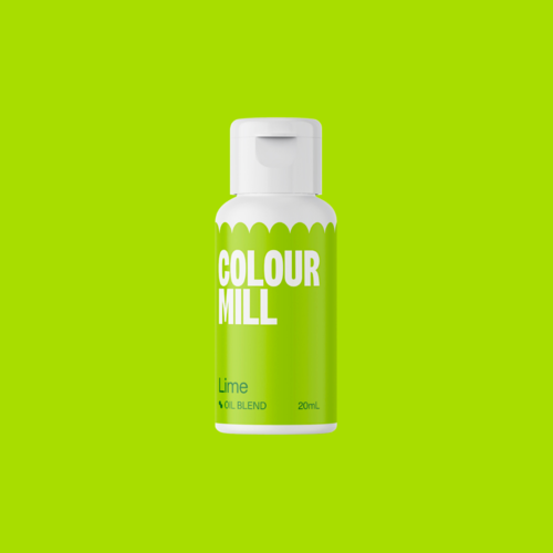 COLOUR MILL LIPOSOLUBLE DYE - LIME GREEN (20 ML)