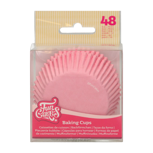 FUNCAKES CUPCAKE CAPSULES - BABY PINK