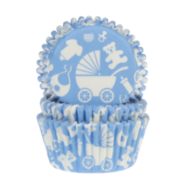 HOUSE OF MARIE CUPCAKE CAPSULES - BABY BLUE