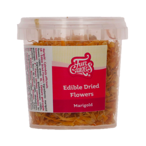 FUNCAKES EDIBLE DRIED FLOWERS - MARIGOLDS (5 G)