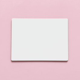 EN PAPIERS WHITE RECTANGULAR CAKE BASE - 30 X 25 CM