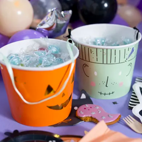 PARTYDECO BUCKET SET - HALLOWEEN