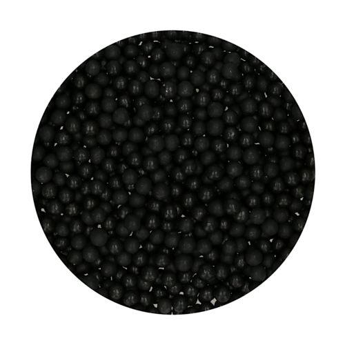 FUNCAKES SOFT SUGAR PEARLS - BLACK 60 G