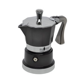 TOP MOKA "SUPER TOP" COFFEE MAKER  - DARK GREY (1 CUP)