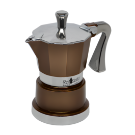 TOP MOKA "SUPER TOP" COFFEE MAKER  - BROWN (2 CUPS)