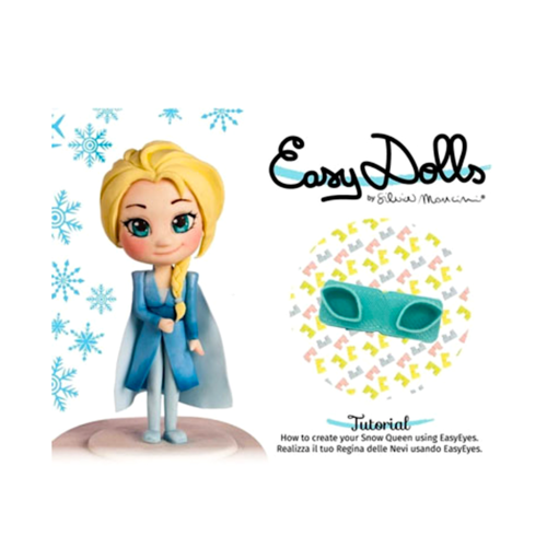 TUTORIAL SET FOR FIGURES "BY SILVIA MANCINI" - SNOW QUEEN ELSA