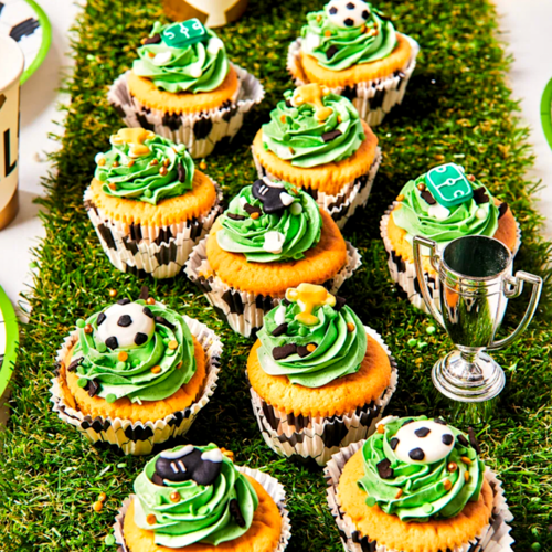 FUNCAKES SUGAR DECORATIONS - FOOTBALL