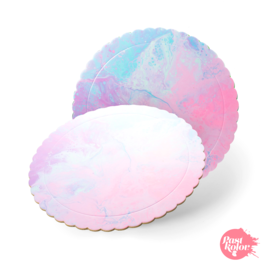 ROUND CAKE BOARD - SWEET DREAMS 20 CM  / 3 MM THICK