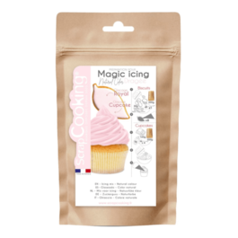 SCRAPCOOKING ICING MIX - BABY PINK 200 G