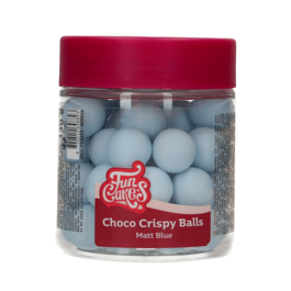 FUNCAKES CHOCOLATE CRUNCHY BALLS - MATT BLUE 130 G