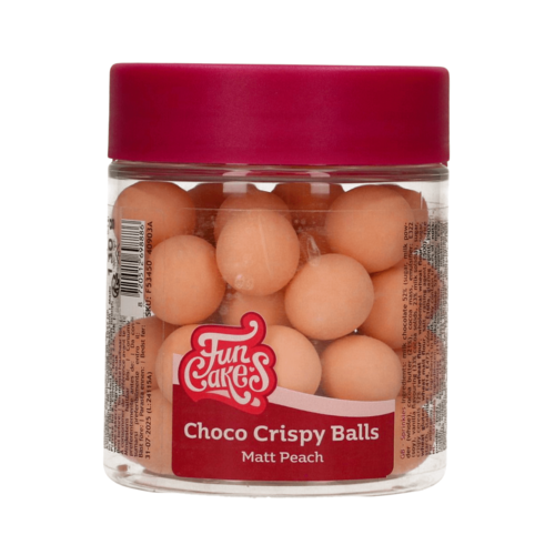 FUNCAKES CHOCOLATE CRUNCHY BALLS - MATT PEACH 130 G