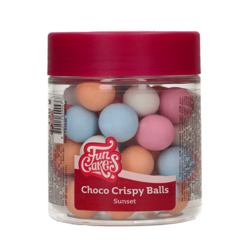 FUNCAKES CHOCOLATE CRUNCHY BALLS - SUNSET 130 G