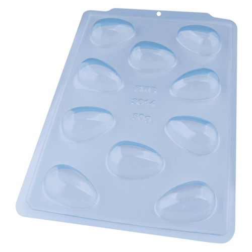 BWB CHOCOLATE MOULD - FLAT EGGS (10 CAVITIES)