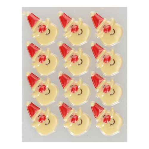 FUNCAKES CHOCOLATE DECORATIONS - SANTA CLAUS