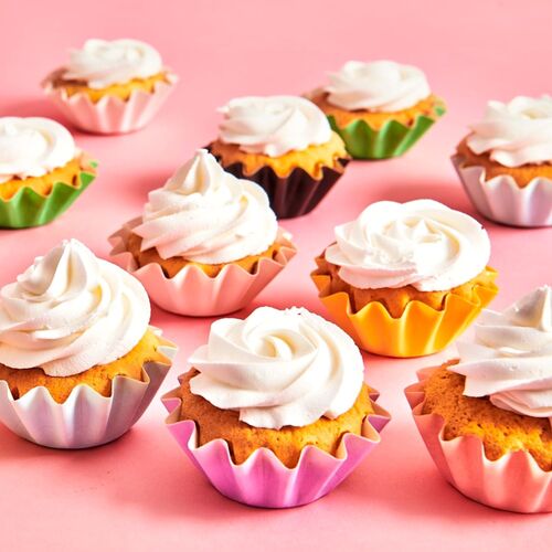 FUNCAKES "BLOOM" CUPCAKE CAPSULES - PASTEL PINK