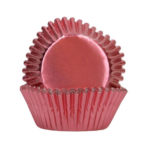 FUNCAKES "FOIL" CUPCAKE CAPSULES - METALLIC ROSE GOLD