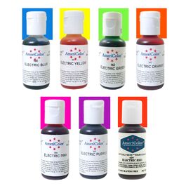 AMERICOLOR "ELECTRIC KIT" - 7 GEL DYES 147 G