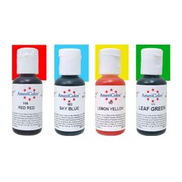 AMERICOLOR “BEGINNER KIT” - 4 GEL DYES 84 G