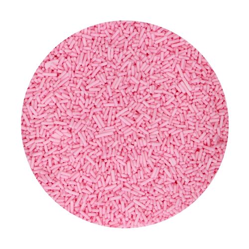 FUNCAKES SUGAR STRANDS - PINK 80 g