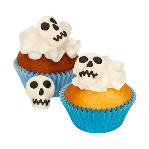 [BBD] FUNCAKES FONDANT DECORATIONS - SKULLS