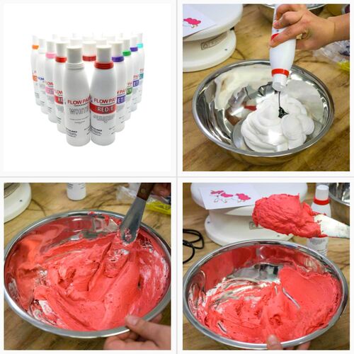 KOPYKAKE "FLOW PASTE" GEL DYE - PINK 118 ML