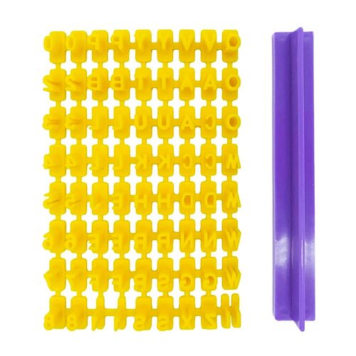 BISCUIT MARKERS - ALPHANUMERIC STAMPS