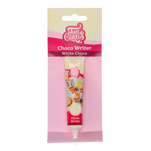 FUNCAKES  ‘CHOCO WRITER’ - WHITE CHOCOLATE  25 G