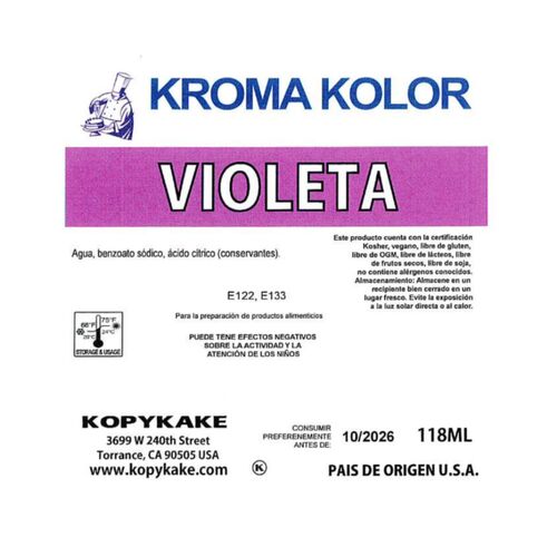 KOPYKAKE ‘KROMA KOLOR’ AIRBRUSH DYE - VIOLET 118 ML