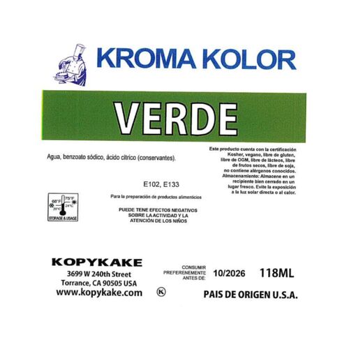 KOPYKAKE ‘KROMA KOLOR’ AIRBRUSH DYE - GREEN 118 ML