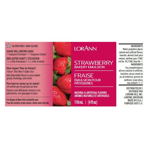 LORANN BAKERY EMULSION - RASPBERRY (118 ML)