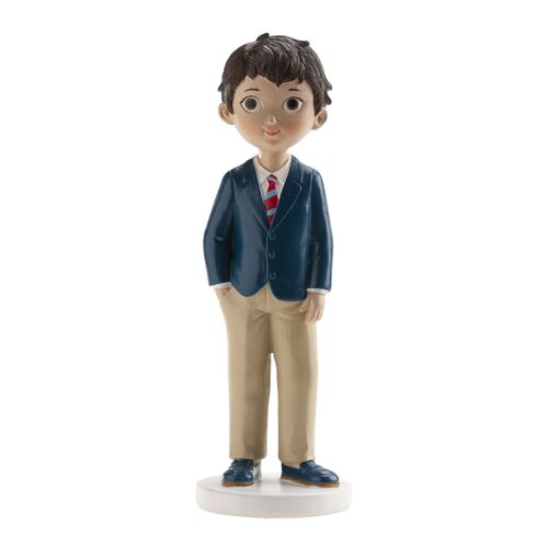 DEKORA CAKE FIGURE - BOY WITH RED TIE