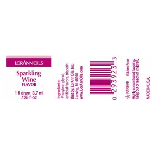 LORANN CONCENTRATED FLAVOR - SPARKLING WINE (3,7 ML)