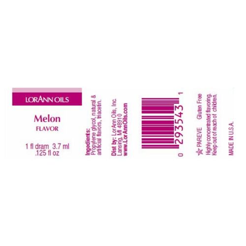 [BBD] LORANN CONCENTRATED FLAVOR - MELON (3,7 ML)