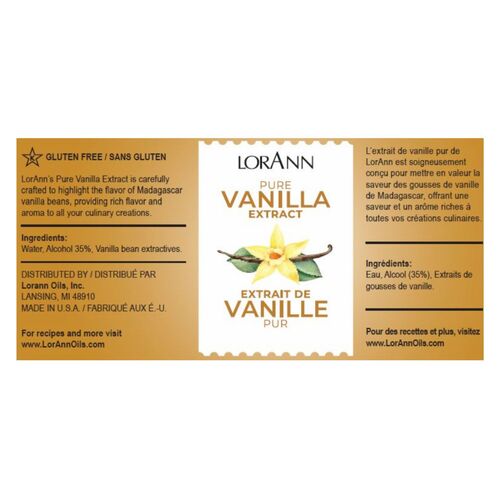 LORANN PURE VANILLA EXTRACT - 60 ML