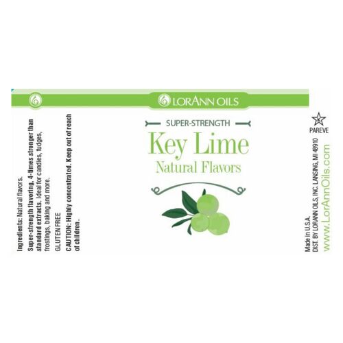 LORANN ‘SUPER-STRENGTH’ FLAVOUR - KEY LIME 29,5 ML