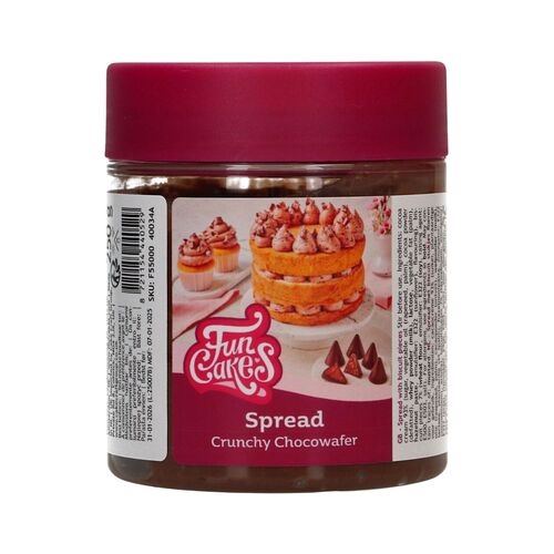 FUNCAKES SPREAD - CRUNCHY CHOCOWAFER 250 G