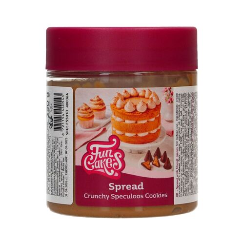 FUNCAKES SPREAD - CRUNCHY SPECULOOS COOKIES 250 G