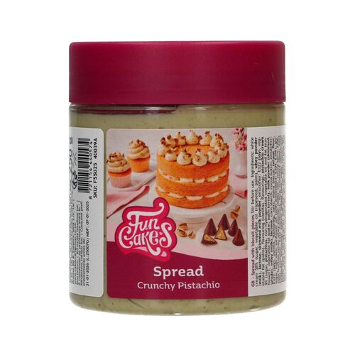 FUNCAKES SPREAD - CRUNCHY PISTACHIO 250 G