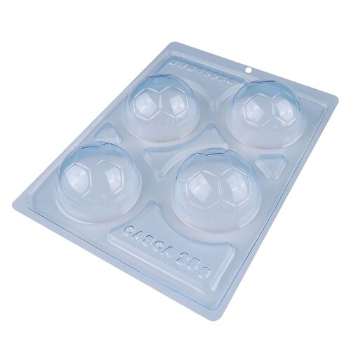 BWB CHOCOLATE MOULD - FOOTBALLS (4 CAVITIES)