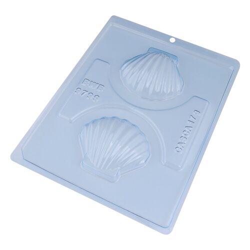 BWB CHOCOLATE MOULD - SEASHELLS (2 CAVITIES)