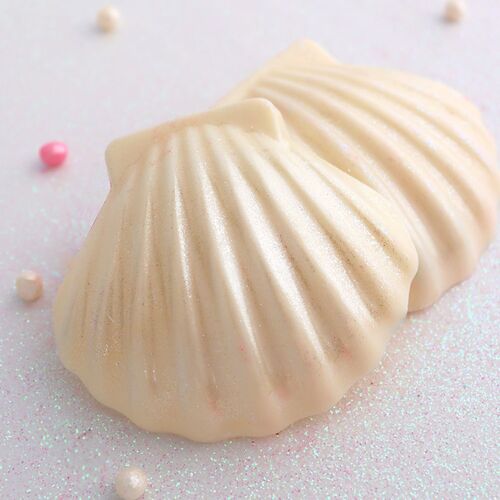 BWB CHOCOLATE MOULD - SEASHELLS (2 CAVITIES)