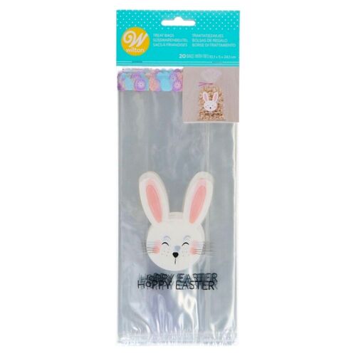 WILTON CANDY BAGS - "HOPPY EASTER" (20 U)