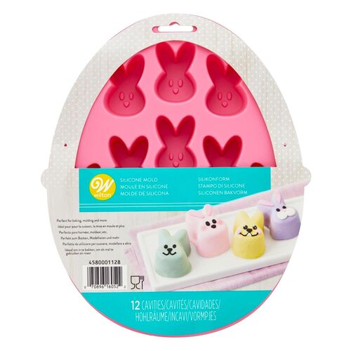 WILTON SILICONE MOULD - EASTER BUNNIES