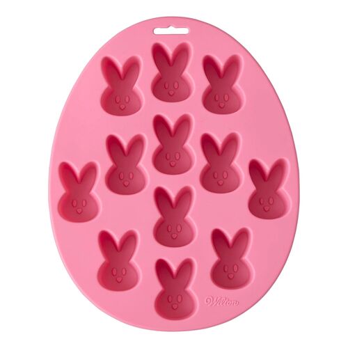 WILTON SILICONE MOULD - EASTER BUNNIES